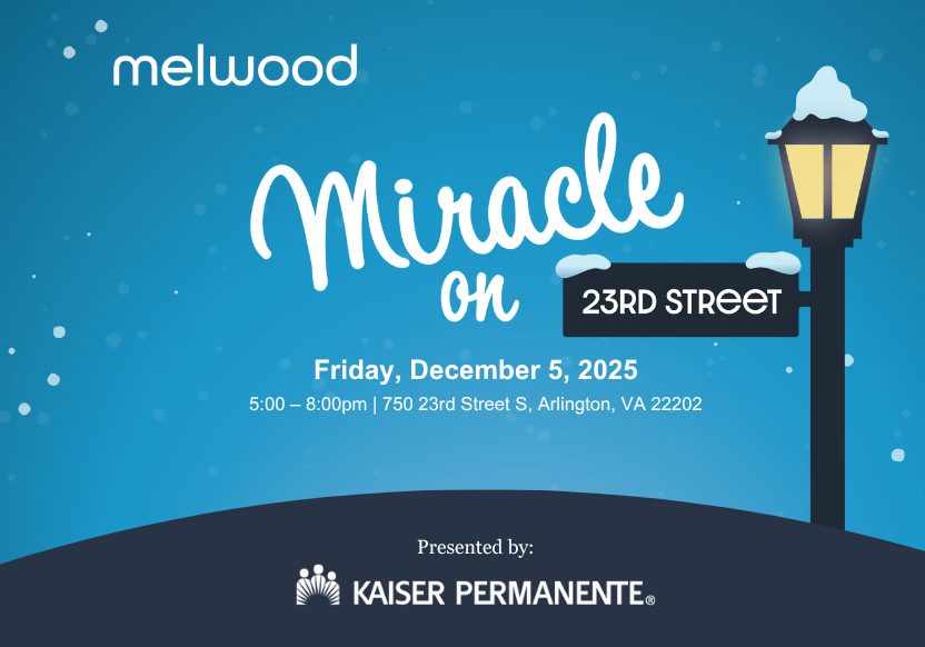 Melwood Miracle on 23rd Street - Lamp Post with Date and Graphics Friday, December 5, 2025